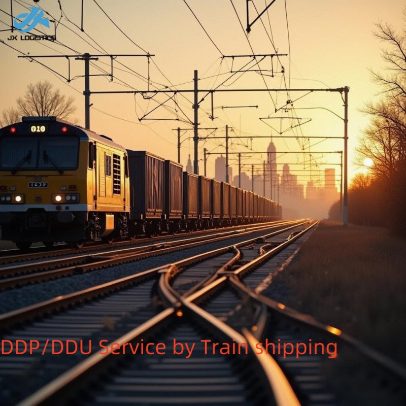 International Logistics Freight Forwarder Railway Express China to Russia Moscow Europe DDU/DDP