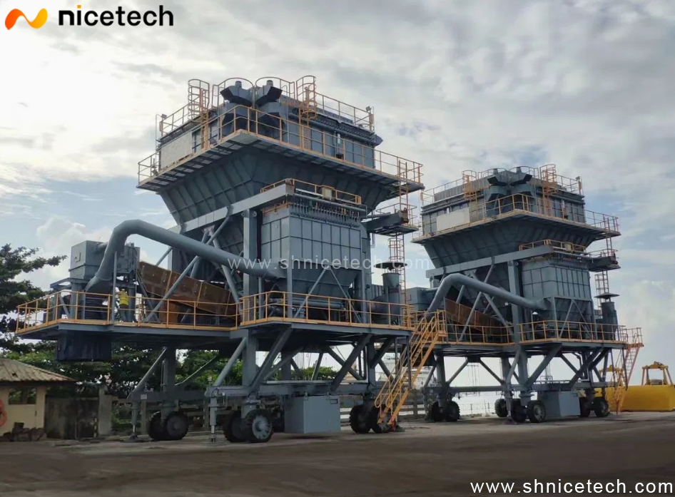 Premium Heavy-Duty Rubber Dust Control Solution for Ports