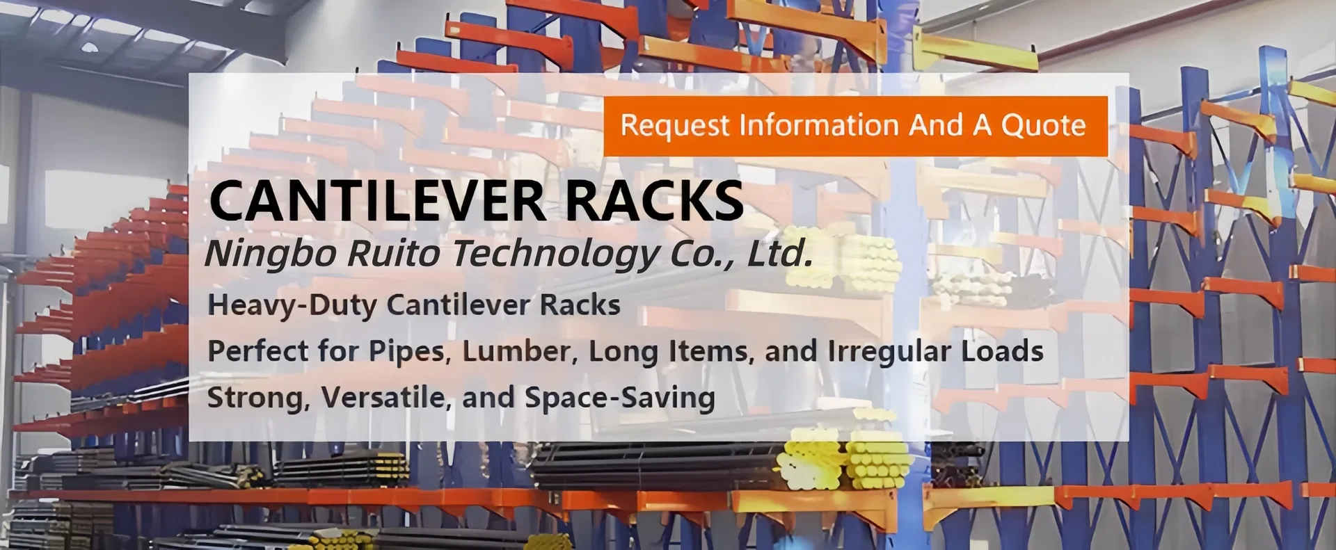 Heavy Duty Cantilever Racking System