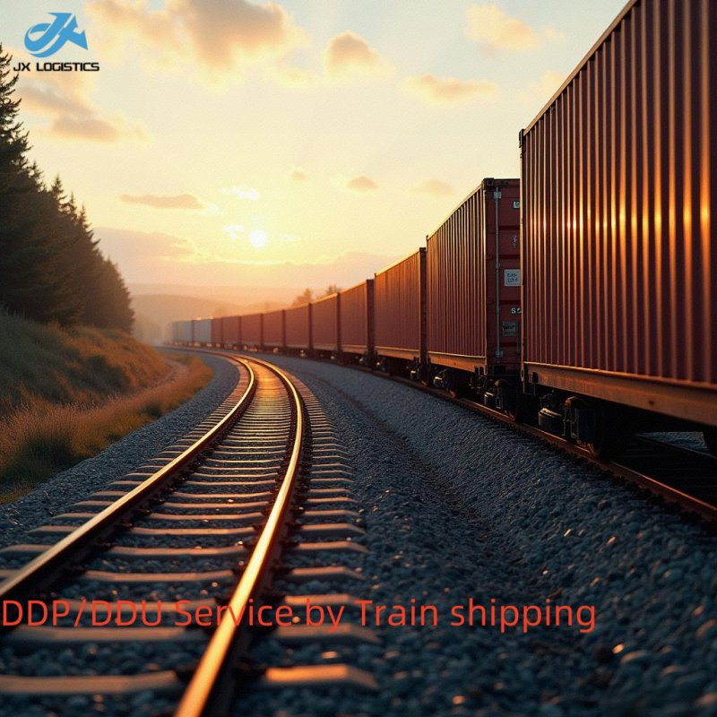 International Logistics Freight Forwarder Railway Express China to Russia Moscow Europe DDU/DDP