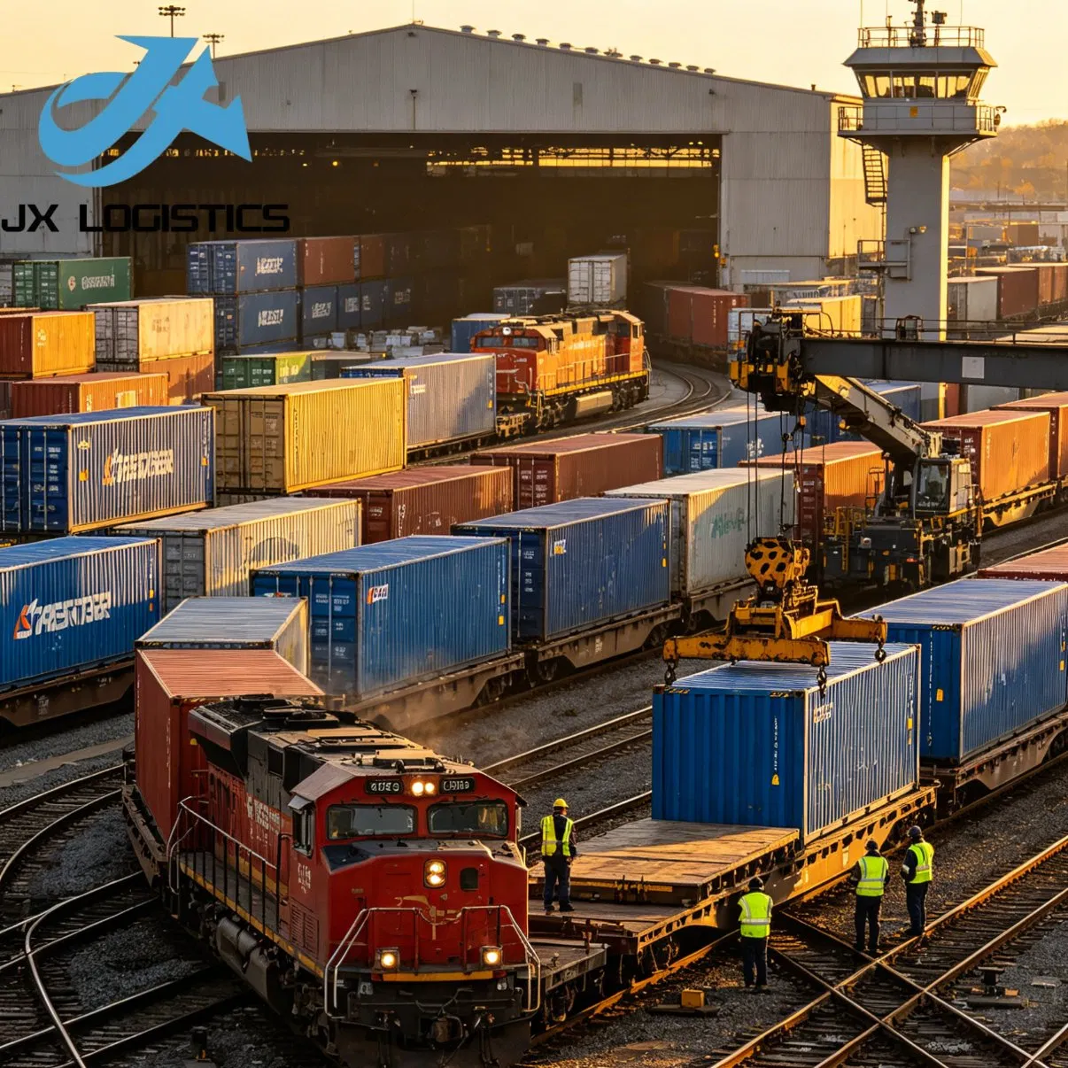 China Europe Railway Freight Forwarder Logistics Service Provider