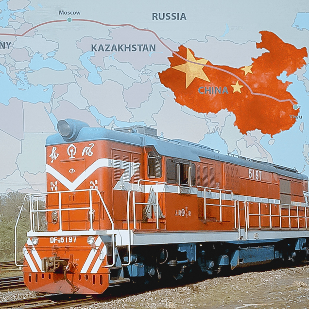 Railway Train Shipping Rail Fast Door to Door Transport Service China Freight to Europe Germany France Spain Italy