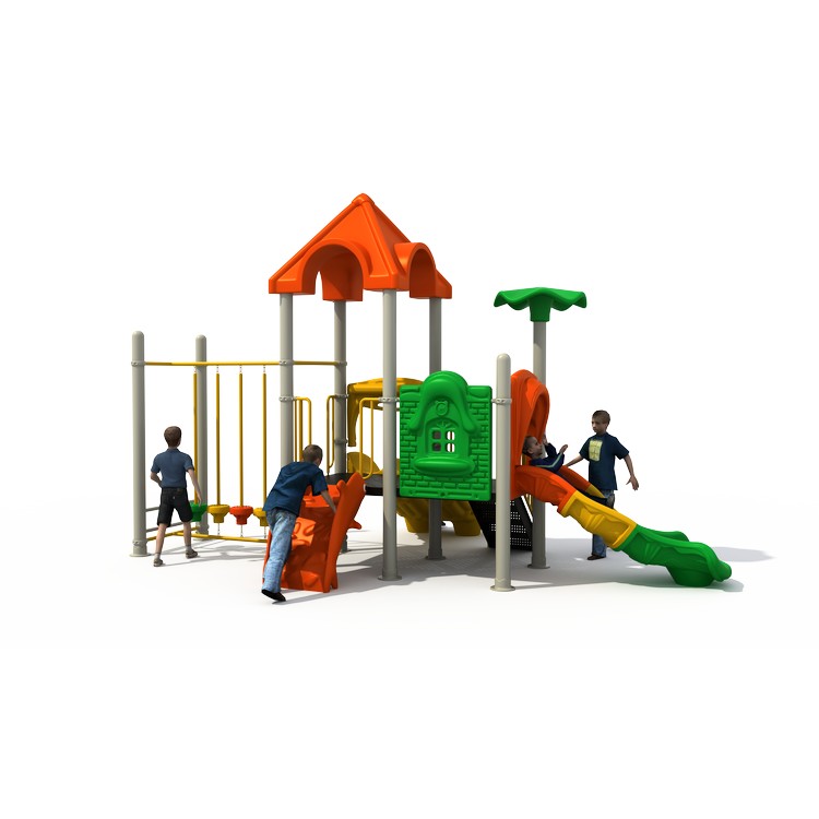 Residential Outdoor Playground Slide Combo for Adventure Park Daycare Eco-friendly LLDPE Material School Home Backyard Use Kid