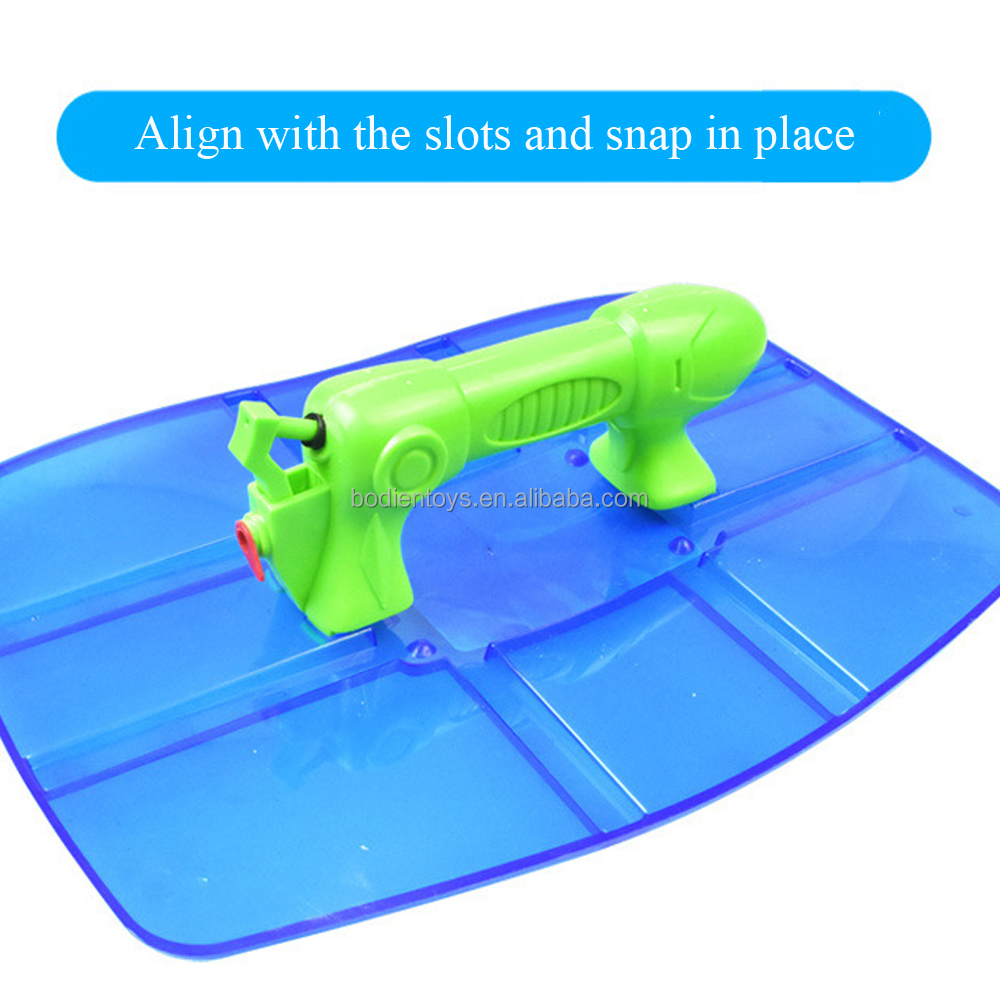 Classic Shield Water Gun Summer Beach Toys Wholesale Sand Play Toys Plastic Out Door Toys for Kids