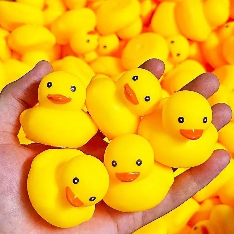 ZDYS Squeaky Rubber Duck Bath Toy - Educational Water Play for Toddlers