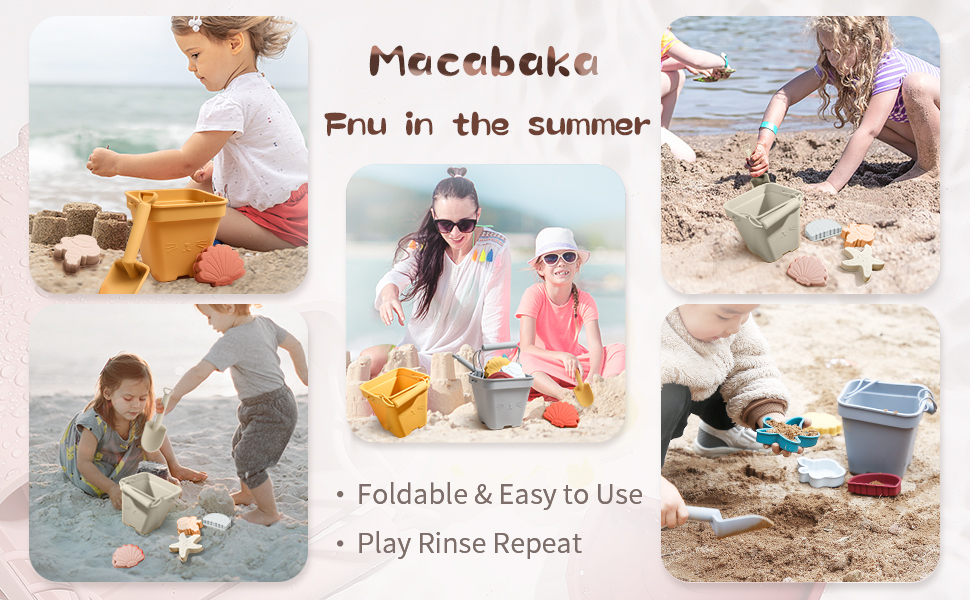 Silicone Sand Toys