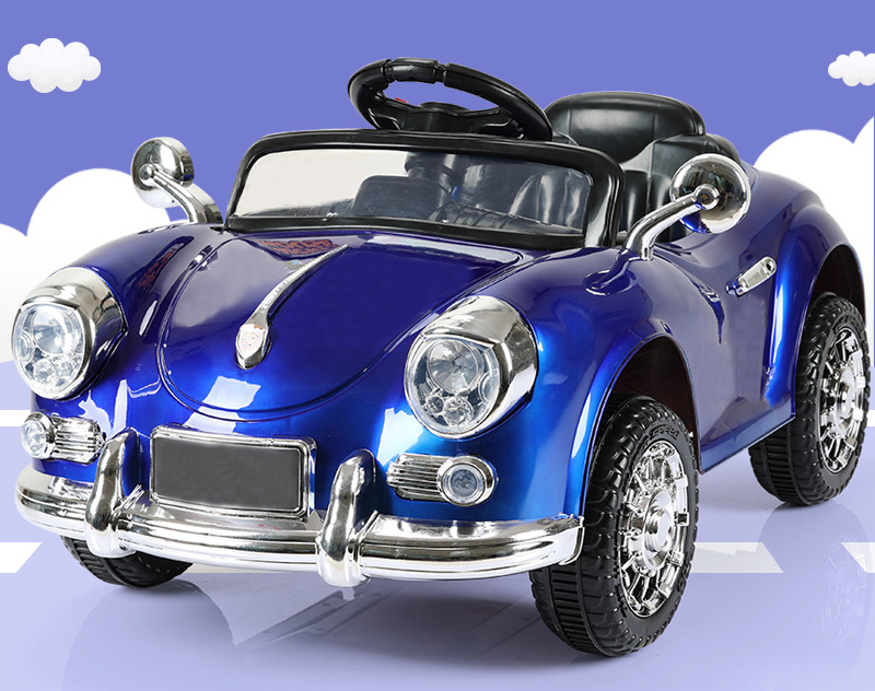 Ride on Car for Kids 4 Wheel Electric Toy Car with Remote Control, Music &amp; Charging Port for 2-6 Years