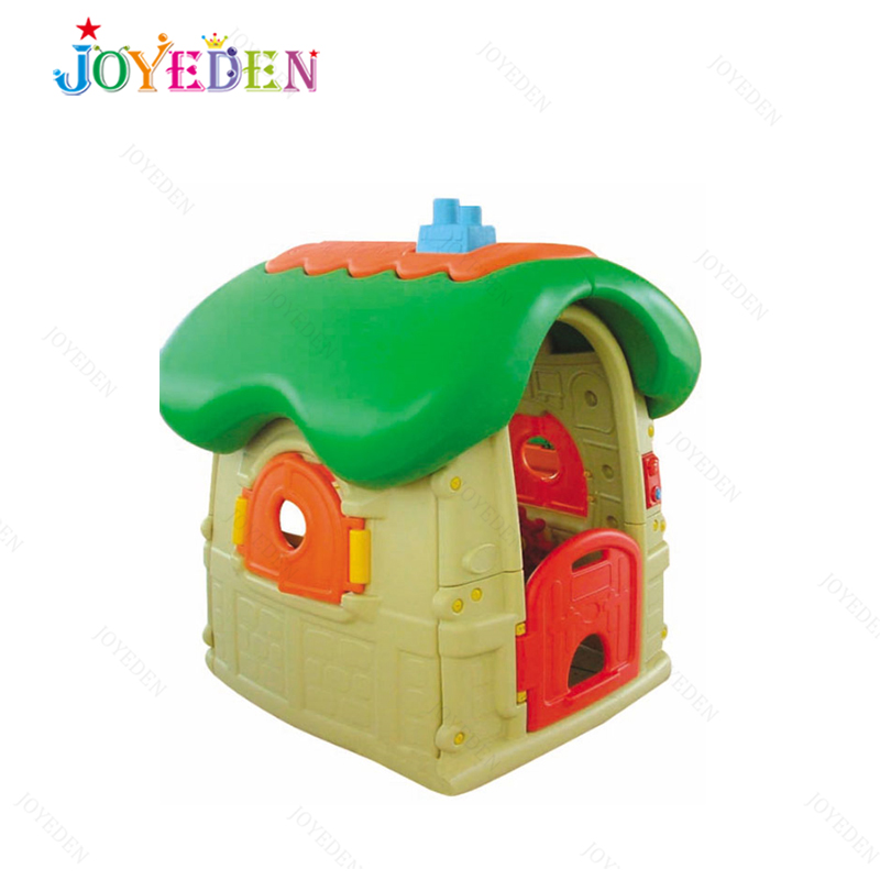 Indoor Kids Games Plastic Playhouse Garden Backyard Friendly Cartoon for Kids Carton Box 1 Set Indoor Plastic Play House Joyeden
