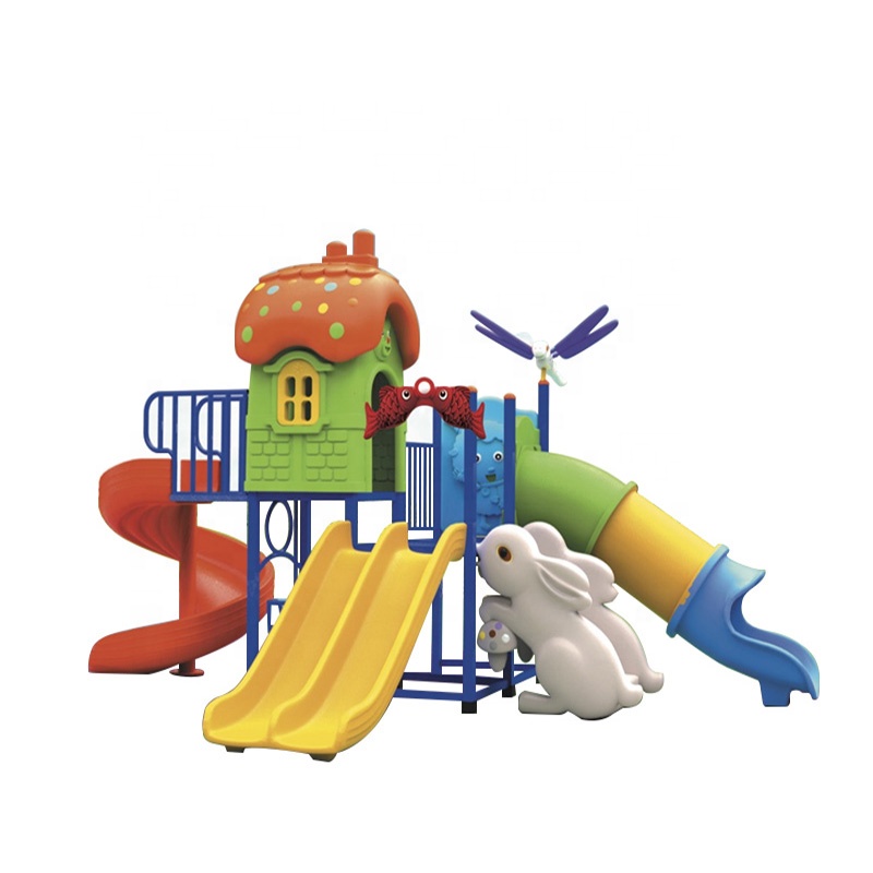 Daycare Slide Outdoor Playground Preschool Children Play Equipment Outdoor Games Kid Playground Outdoor Square Pipe Slide