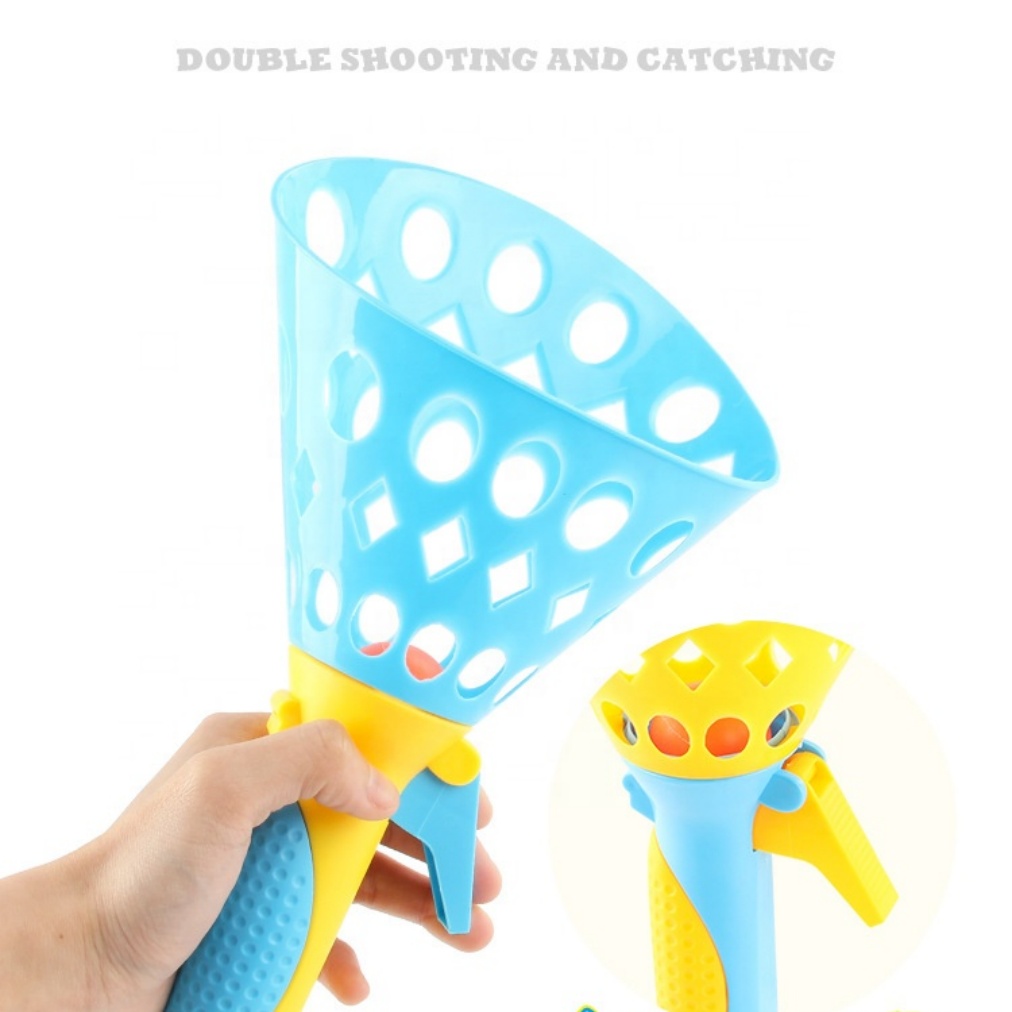 Beach and Beach Toys Outdoor Sports Toys Parent Child Interaction Men Women Fun Double Toss Ball Catapult