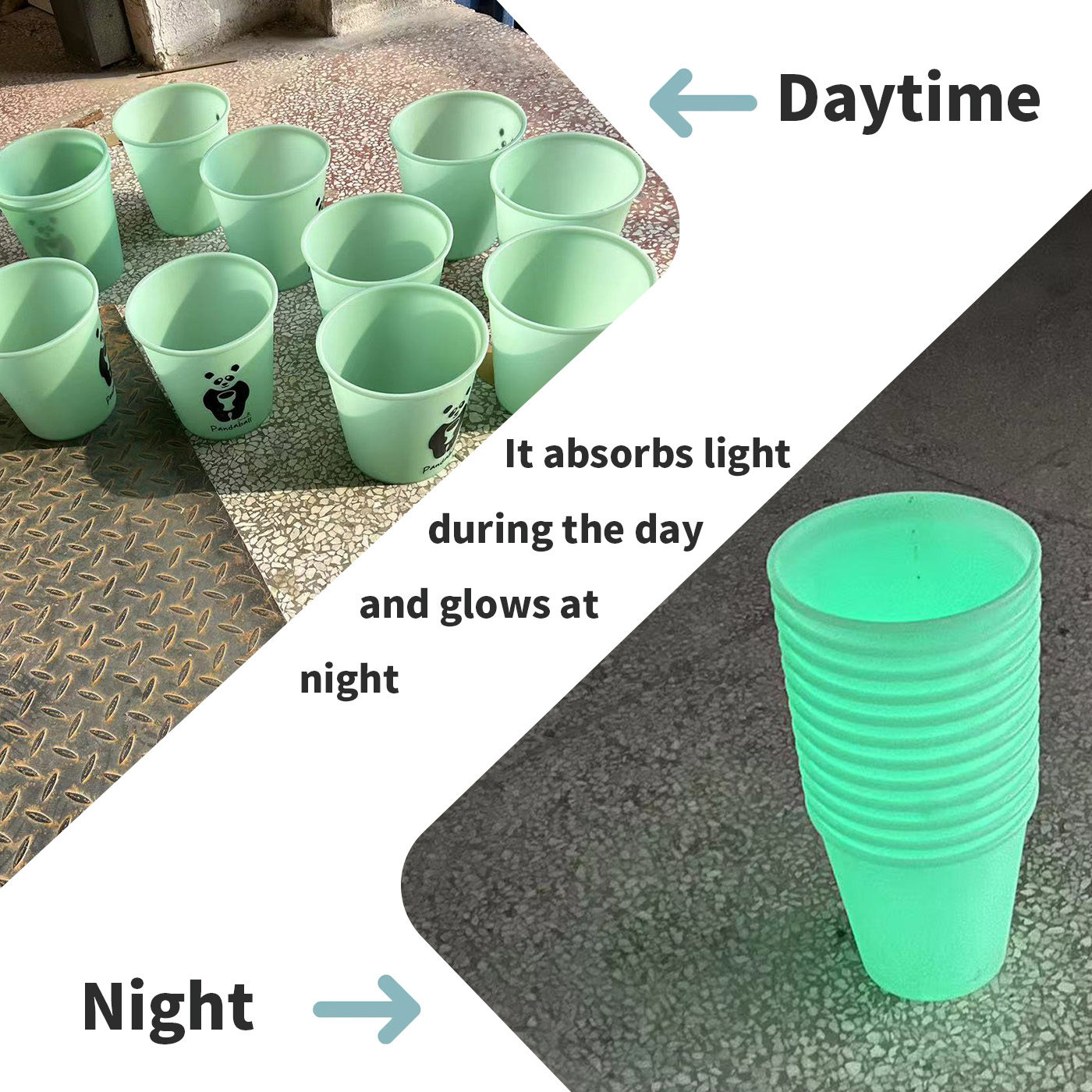 Glow in Dark Bucket Toss Game Set Outdoor Indoor Beach Swimming Pool Backyard Camping Party Sport Toys