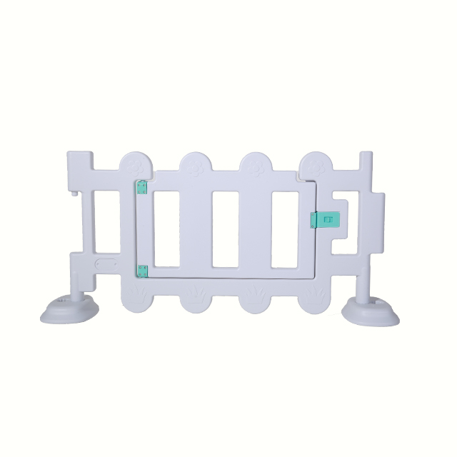 White Plastic PE Play Yard Fence Soft Playpen for Backyard Play or School Playgrounds
