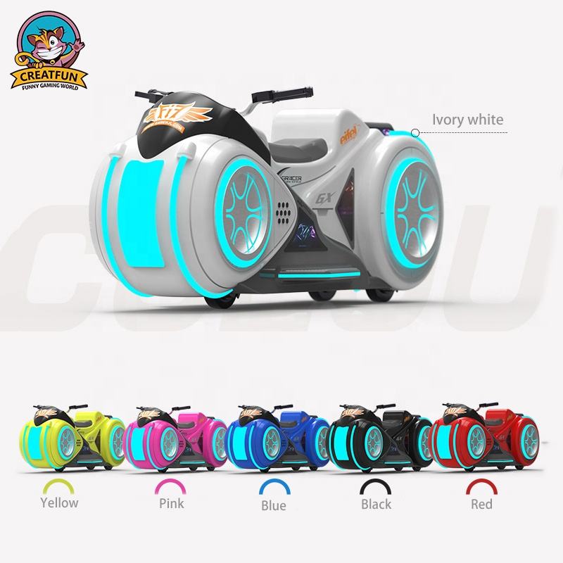 2026 Amusement Park 12v Ride on Toy Car for Kid Motor Bike Electric Bumper Cars for Arcade