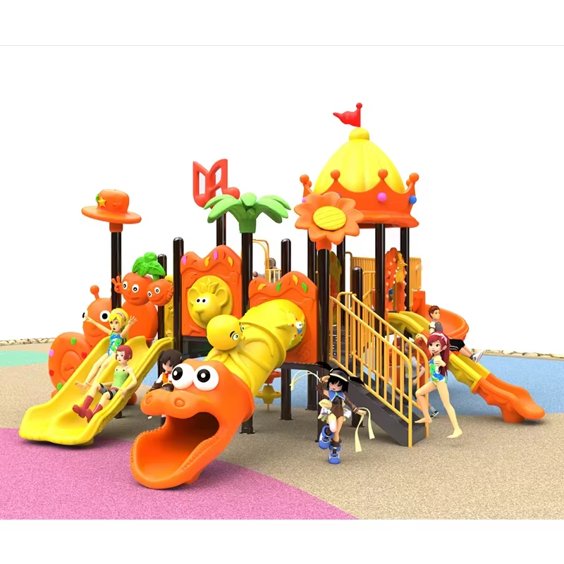 Customized Theme Plastic Outdoor Playsets for Children, Entertainment Equipment and Outdoor Playgrounds, Children's Playgrounds.