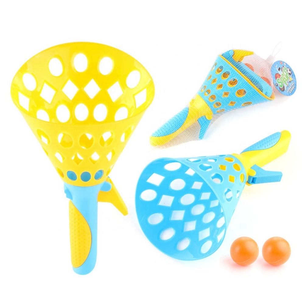 Beach and Beach Toys Outdoor Sports Toys Parent Child Interaction Men Women Fun Double Toss Ball Catapult