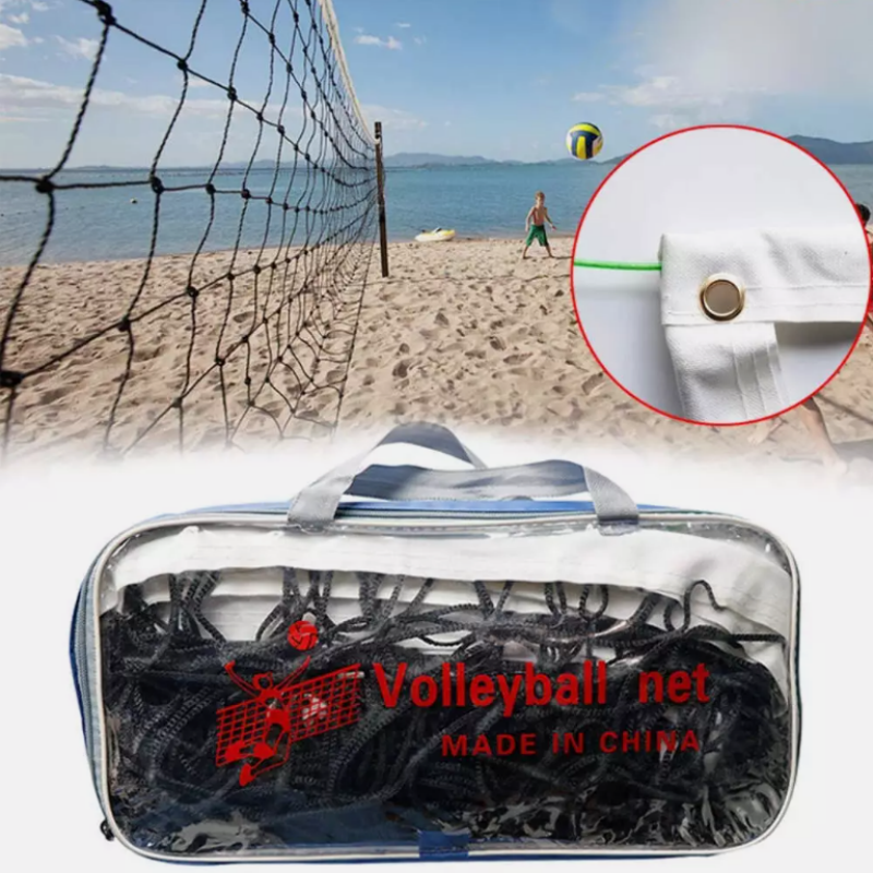 High Quality Court Equipment Official Size Backyard Volleyball Net for Family Play and Entertainment