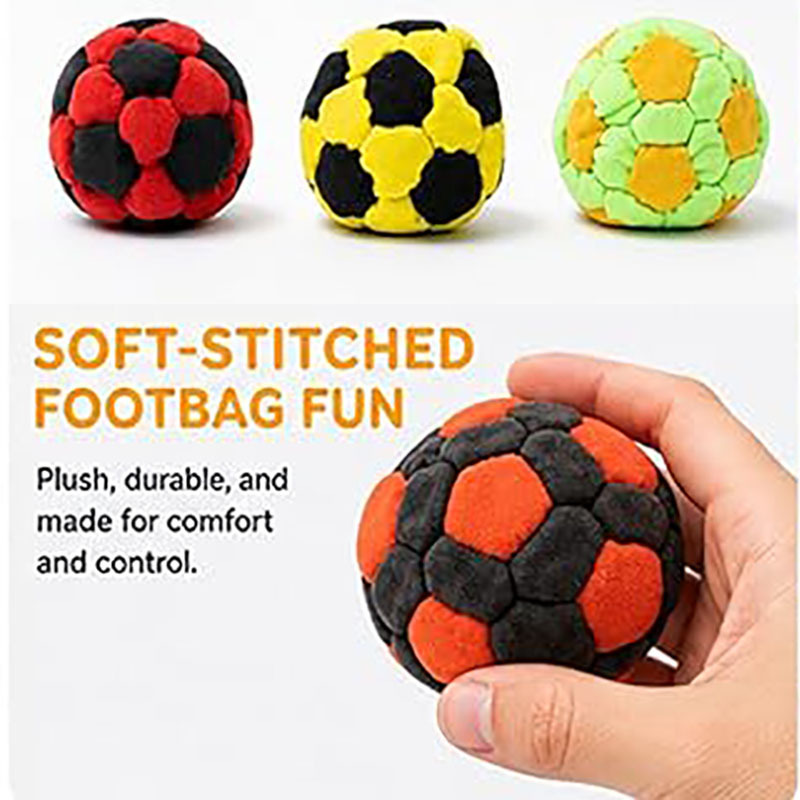Cross-border New Soccer-style Kicking Bag Toy Sandbag Portable Educational Football Outdoor Sports 6cm China Wholesale Available