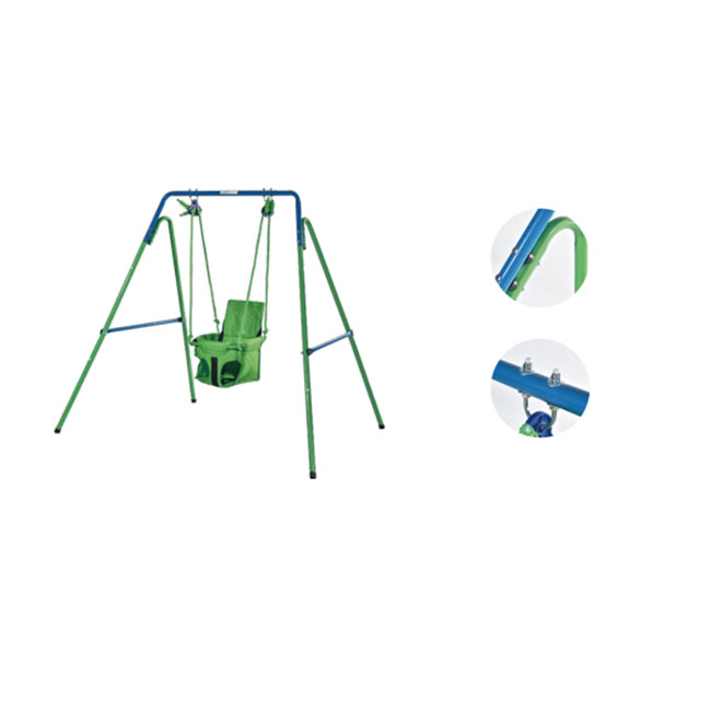 Factory Hot Sale Garden Swing Kids Garden Play Set Toy Swings With Trampoline