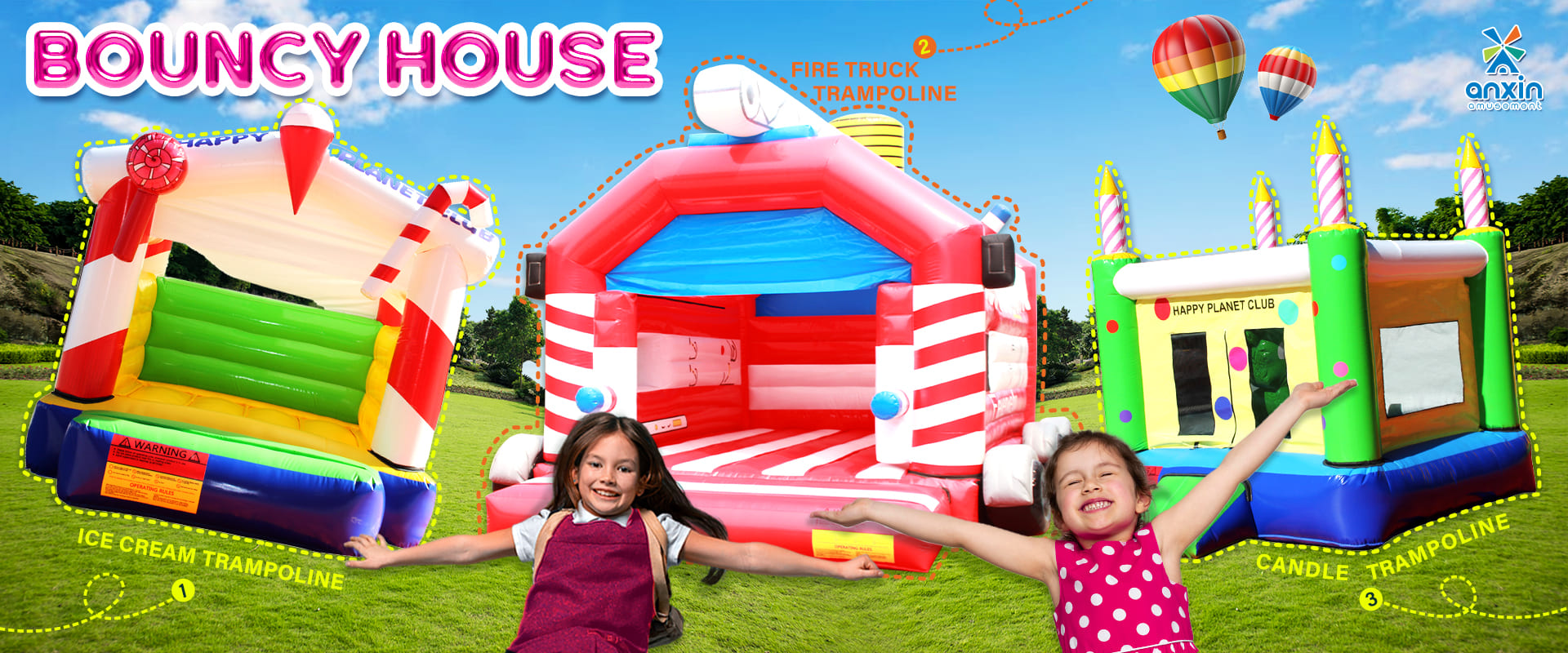 Inflatable Bounce House Main