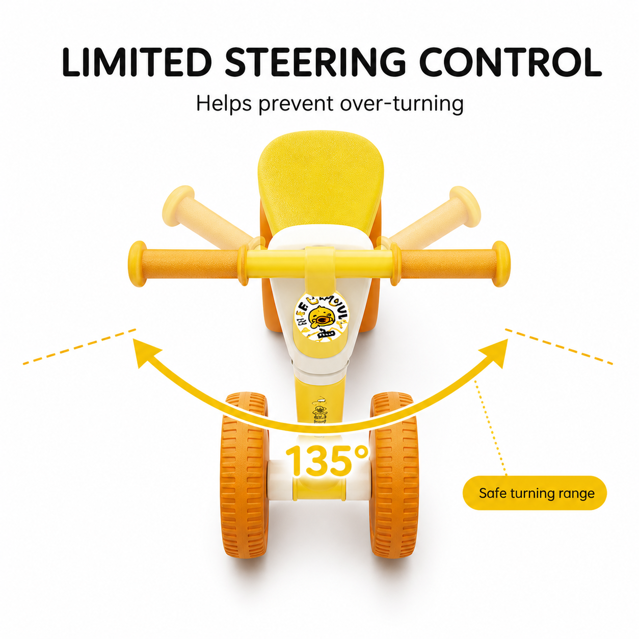 Luddy Wholesale Toddler Balance Bike Baby Ride-On Toy No Pedal Infant Sliding Car High Carbon Steel CE CPC Certified 12-24 Month