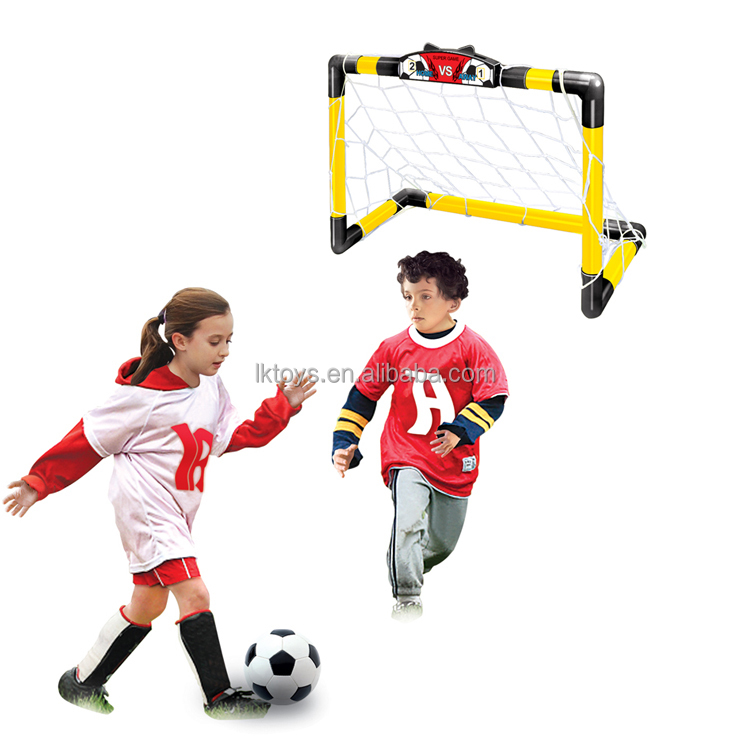 Outdoor play soccer goal
