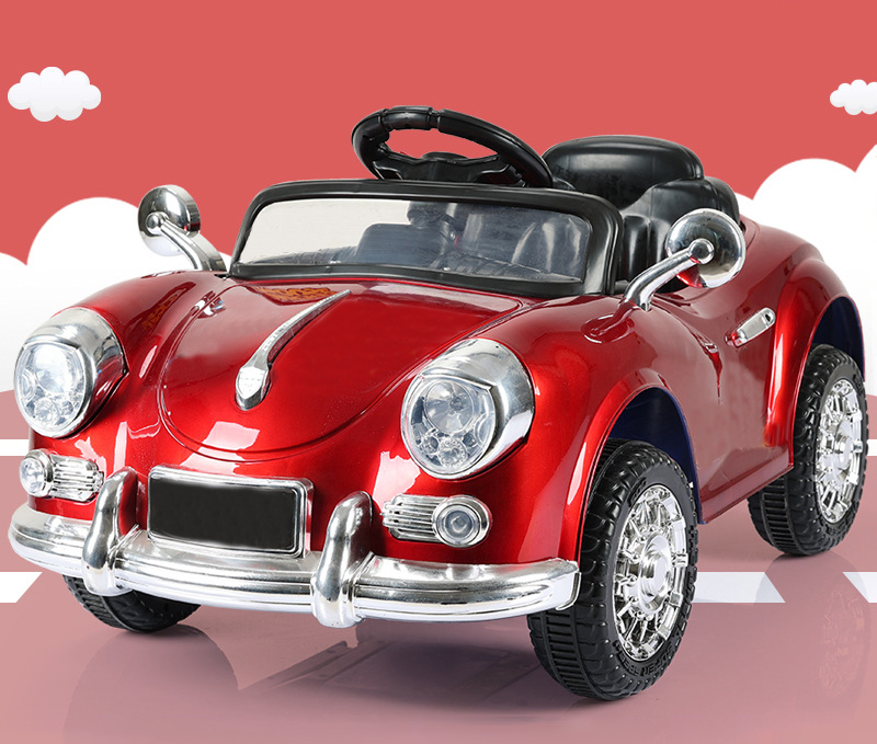 Ride on Car for Kids 4 Wheel Electric Toy Car with Remote Control, Music &amp; Charging Port for 2-6 Years