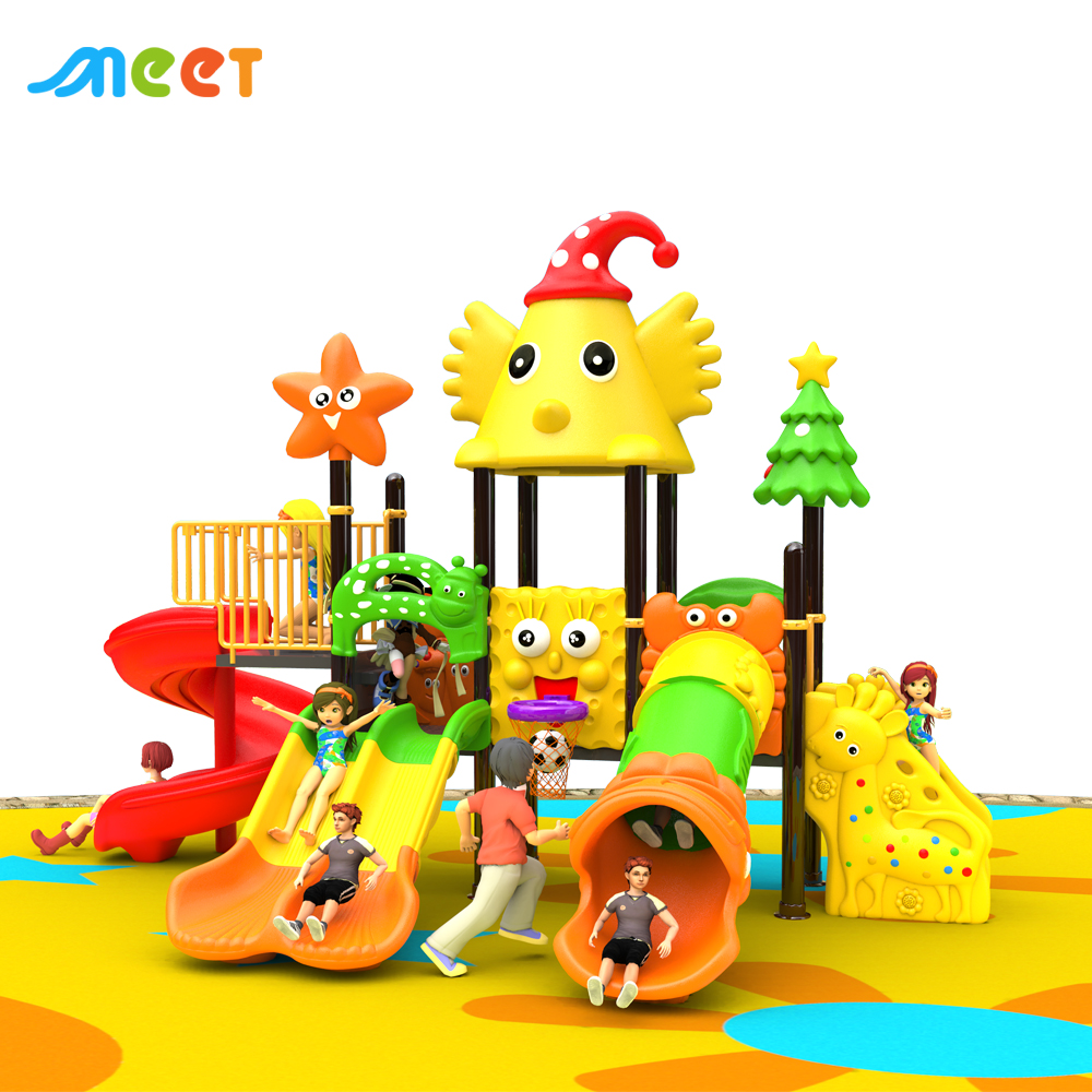 MT-BRD022 Amusement Park Children Playground Play Area Plastic Slides Kid Outdoor Sports Park Play Lands Shopping Mall Play Toys