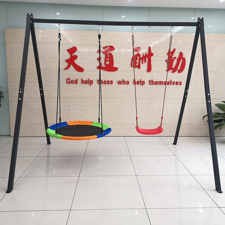 Factory Price Backyard Metal Swing Frame Hammock Frame Multi-function Gym Stand for Kids