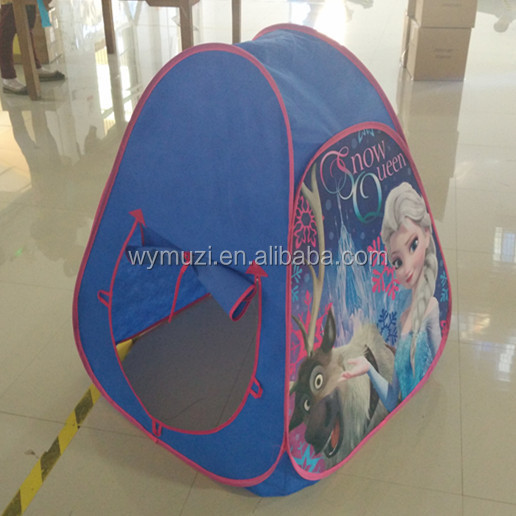 Combination Pop-Up Kids Dome Tent and Playhouse Fabric Soft Sports Toy Foldable Indoor/Outdoor Play for Camping and Fun