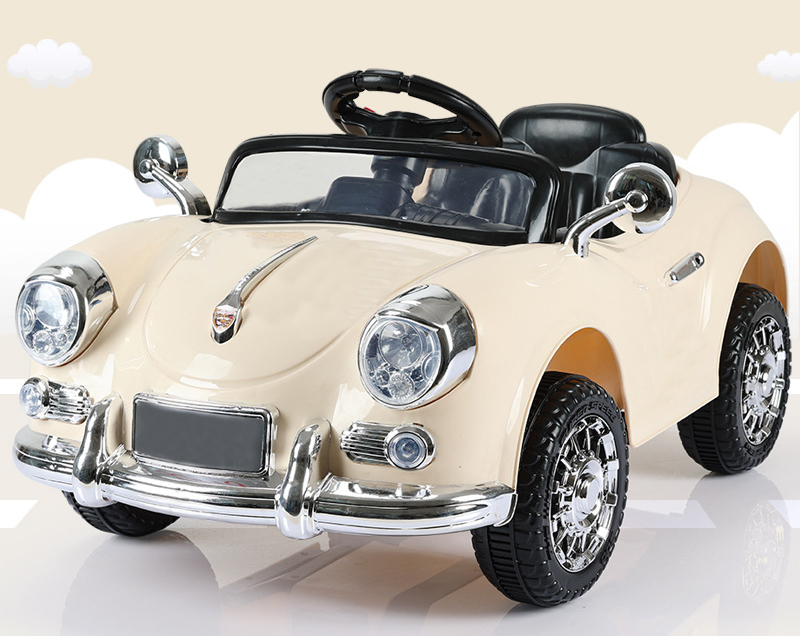 Ride on Car for Kids 4 Wheel Electric Toy Car with Remote Control, Music &amp; Charging Port for 2-6 Years