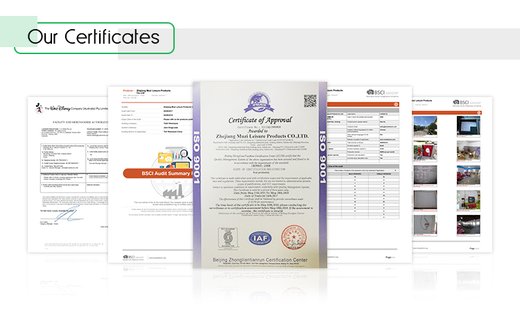 Our Quality Certificates