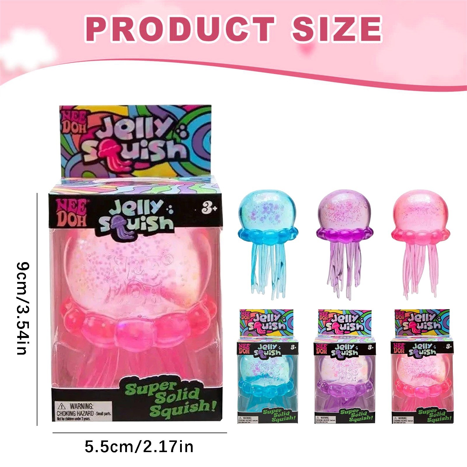 Hot Selling Beach Water Play Jellyfish Toy Outdoor Parent-Child Interaction Stress-Relief Squeeze Toy