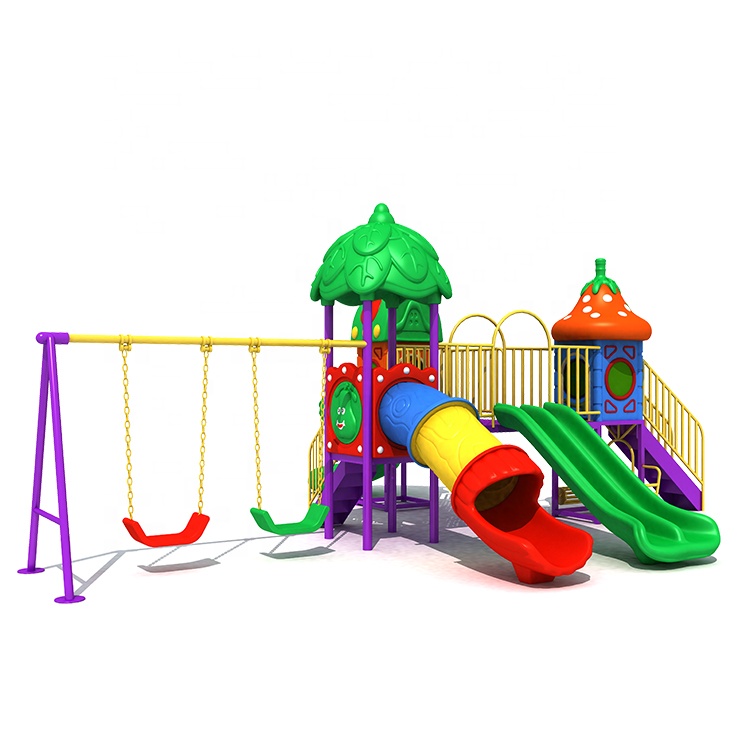 Daycare Slide Outdoor Playground Preschool Children Play Equipment Outdoor Games Kid Playground Outdoor Square Pipe Slide