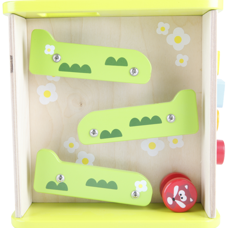 Wholesale Eco Multifunction Play Baby Activity Cube Wooden Toys Kids Educational Toy