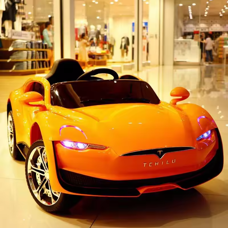 Factory Wholesale Children's Electric Toy Car With Remote Control 390 Motor LED Lights Electric Ride on Car for Kids to Drive