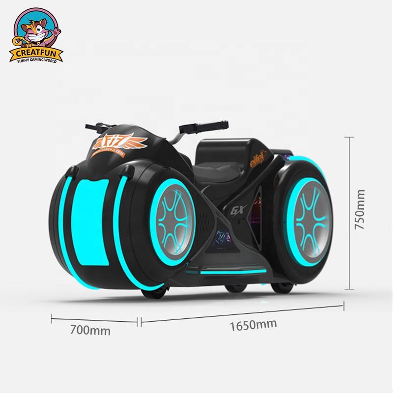 2026 Amusement Park 12v Ride on Toy Car for Kid Motor Bike Electric Bumper Cars for Arcade