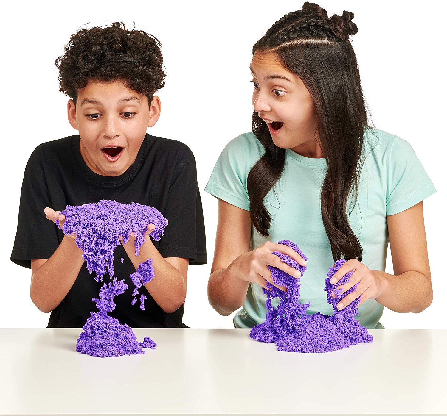 Perfect Kraft 500gBulk Foam a Live Sand Magic Sand Play Sand Bucket for Mixing, Molding and Melting - 5Colors of Soft, Squishy,