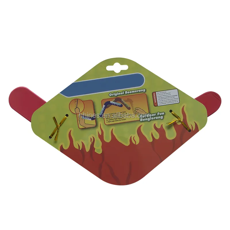 Wholesale Custom V-Shaped Inflatable EVA Foam Flying Disk Low Price Safety Boomerang Entertainment for Kids
