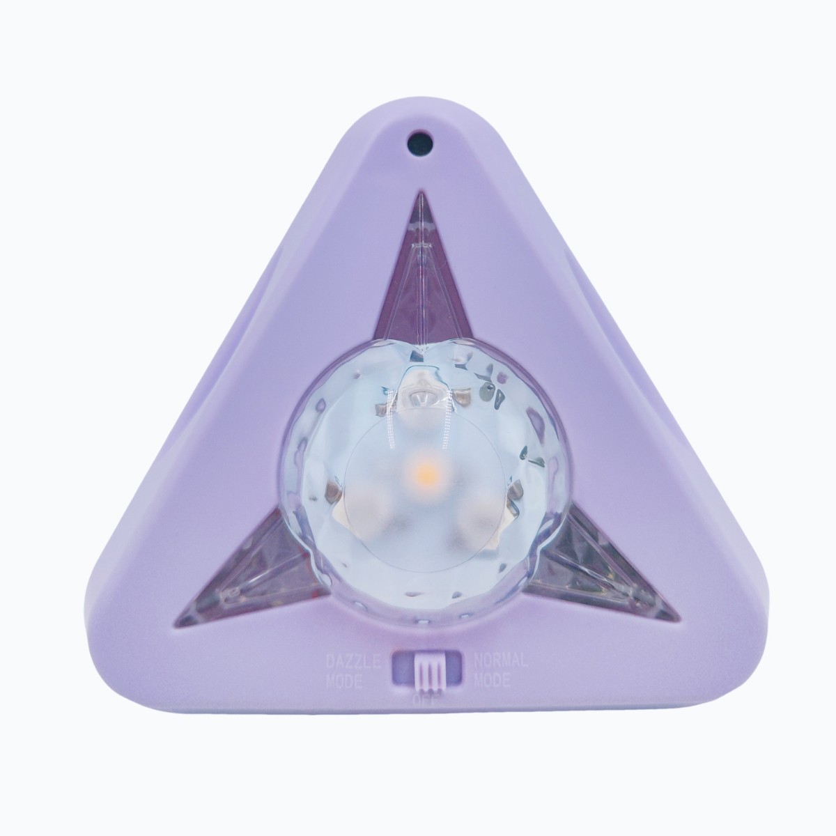 Colorful Children's Toy Triangle Light Room Camping Tent Atmosphere Light Electronic Voice Control LED Flashing Light Plastic
