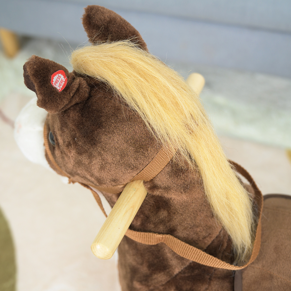 New Fashion Mix-Color Adult Rocking Horse Ride-On Toy for Kids