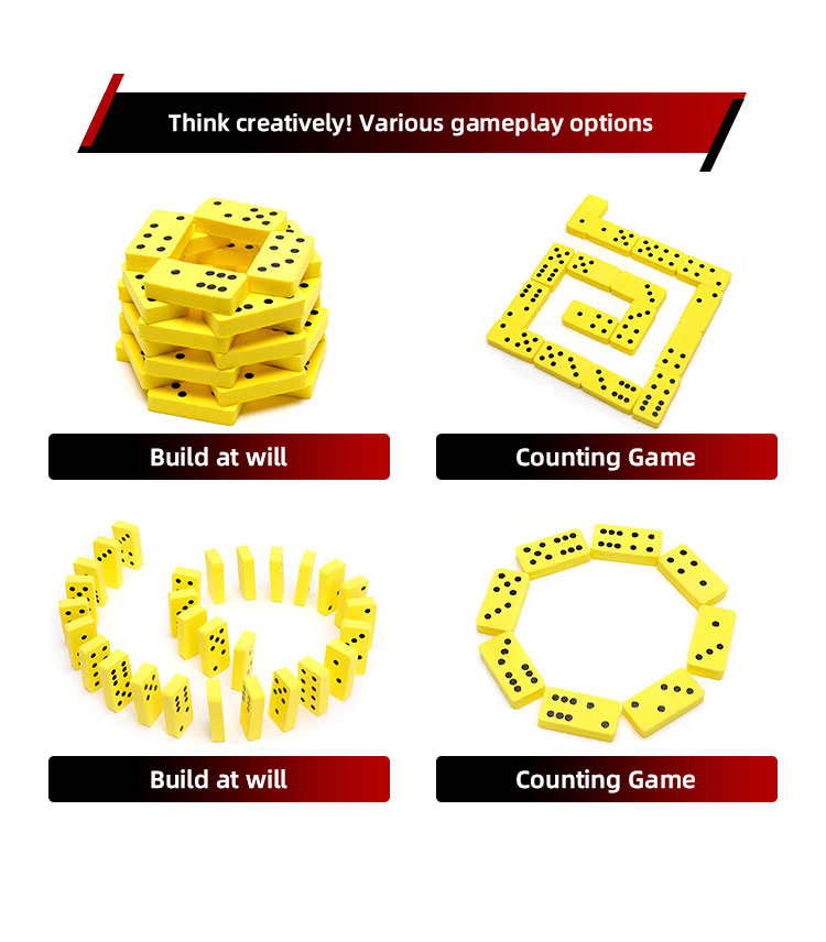 EVA foam dominoes display 2