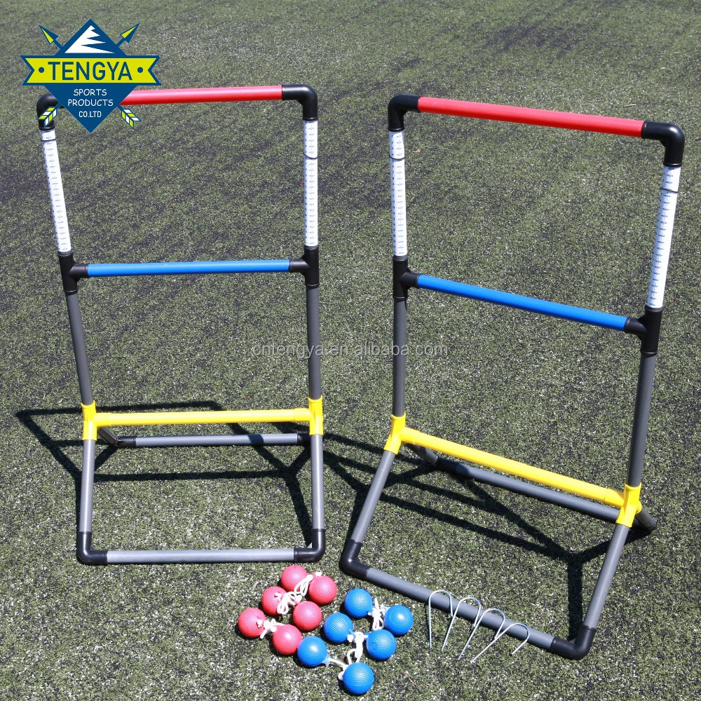 Plastic Indoor Outdoor Kids Game Garden Ladder Ball Games