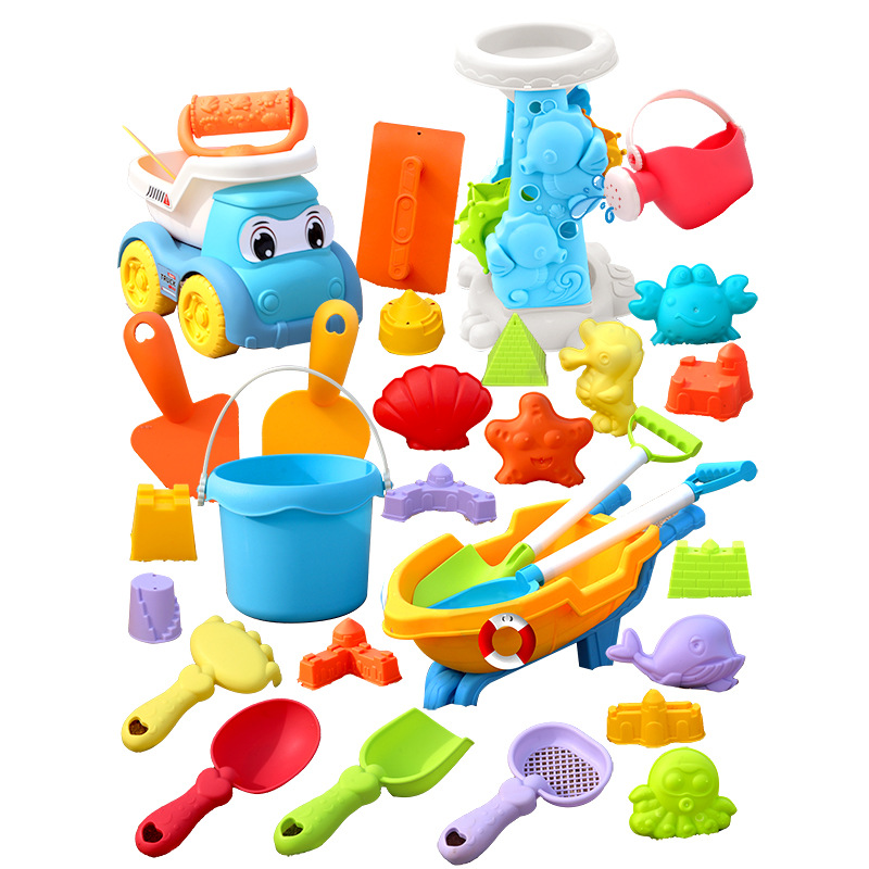 Source Manufacturers Children's Beach Toys Set Sand Digging Water Outdoor Sea Gardening Cassia Space Sand Toys Ages 4-6 Model