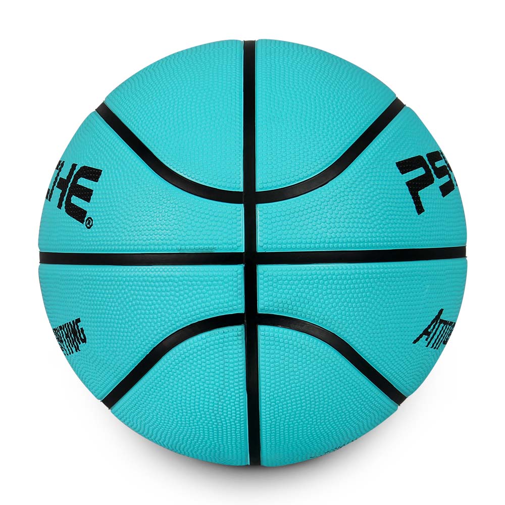Eco-friendly Outdoor Basketball Size 7 Rubber Material Practice Ball
