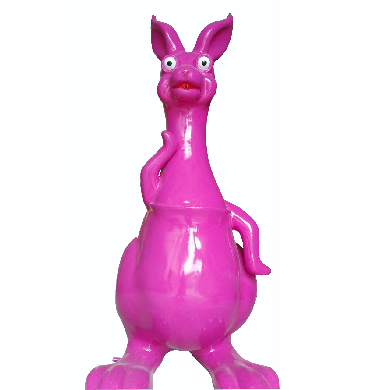 Aqua Kangaroo Water Splash Pad Equipment Indoor/Outdoor Kids Toys with Fiberglass Steel Metal-Zoo Animals Water Sprinkler