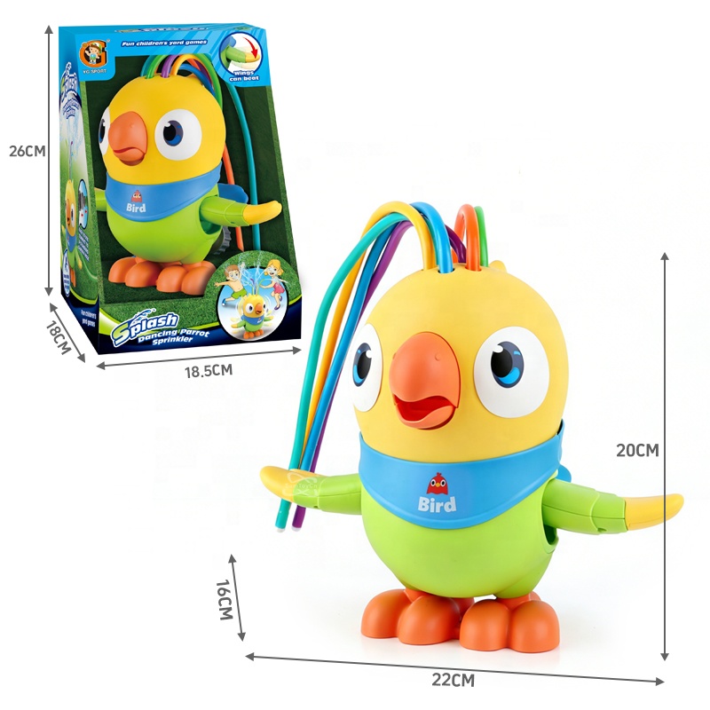 Samtoycn Kids Water Sprinkler Toy Outdoor Play Summer Outside Backyard Lawn Games Garden Hose Splashing Fun Spray Water Activity