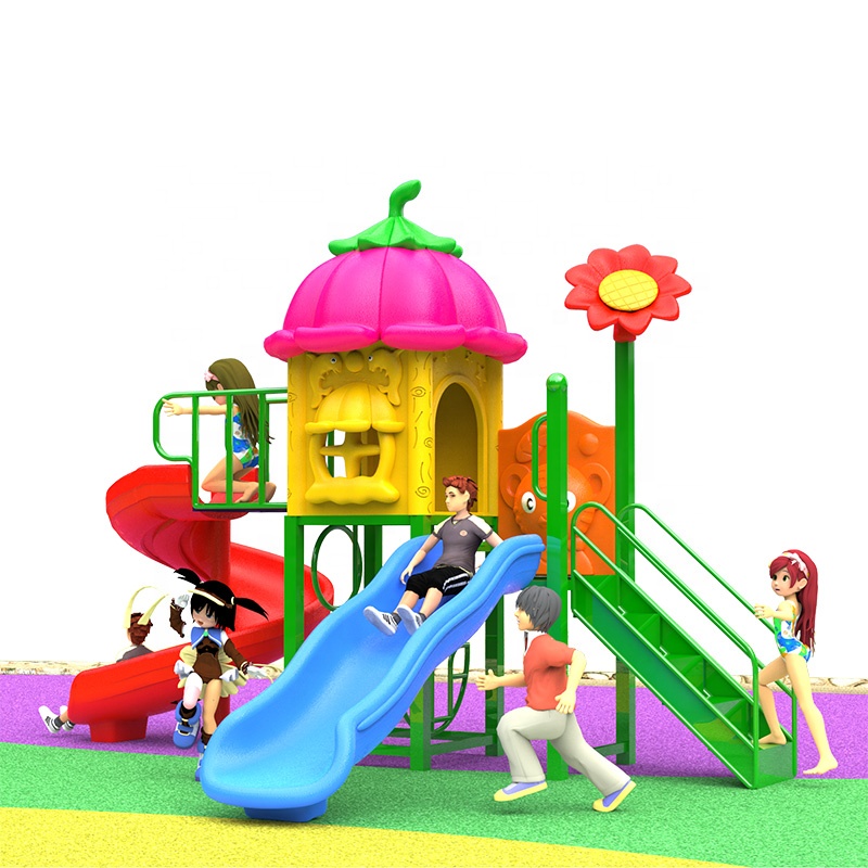 Daycare Slide Outdoor Playground Preschool Children Play Equipment Outdoor Games Kid Playground Outdoor Square Pipe Slide