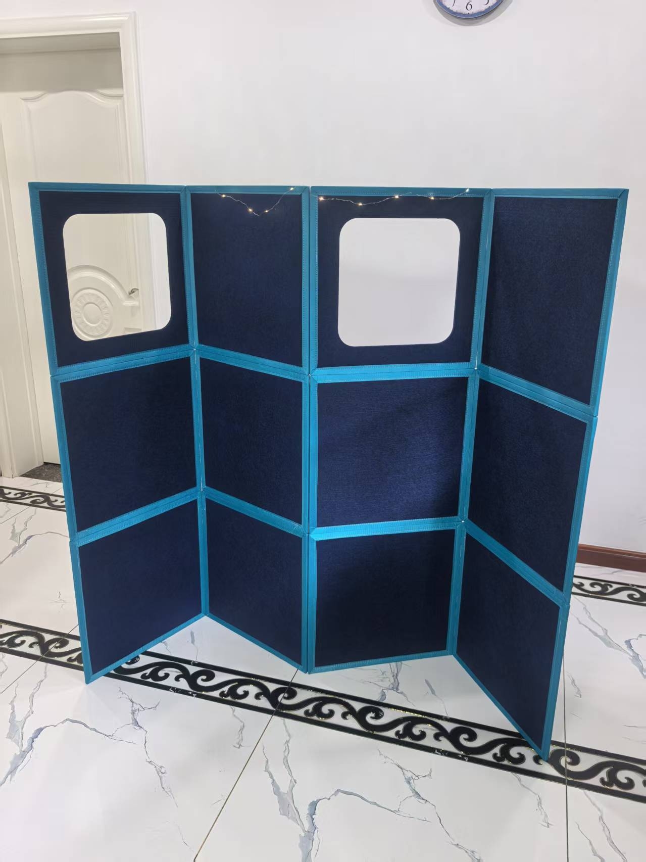 Magnetic Tiles Large Building Panels Fort Building Kits Kids Lightweight DIY Magnetic Playhouse