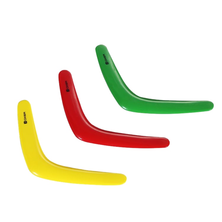 Boomerangs Flying Disc Multicolor V-shaped Flying Spinner Boomerang Wholesale Plastic Gift Unisex Inflatable Toy Custom Color