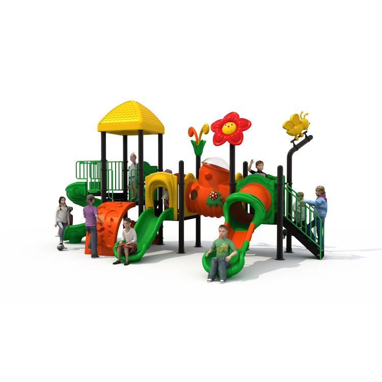 Residential Outdoor Playground Slide Combo for Adventure Park Daycare Eco-friendly LLDPE Material School Home Backyard Use Kid